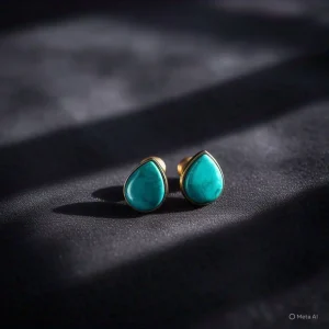 Turquoise Stud Earrings