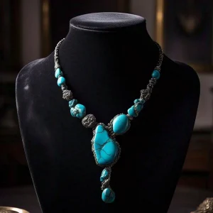 Turquoise & Silver Necklace