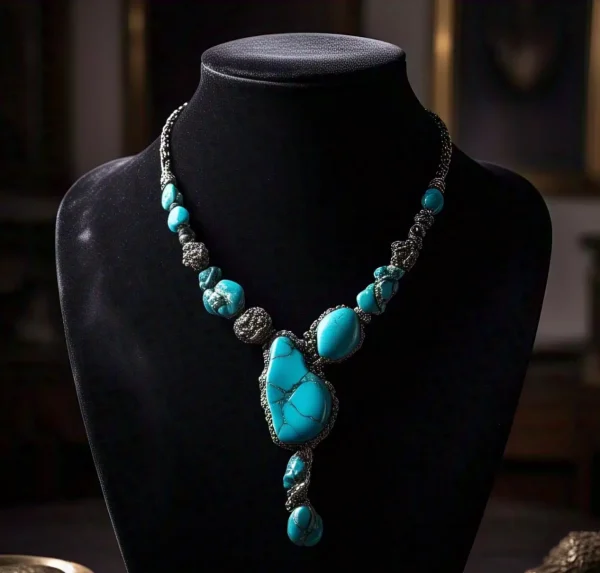 Turquoise & Silver Necklace