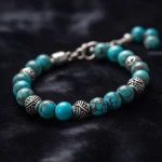 Turquoise & Silver Bracelet
