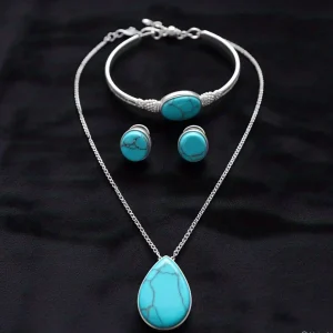 Necklace Bracelet Earring Set